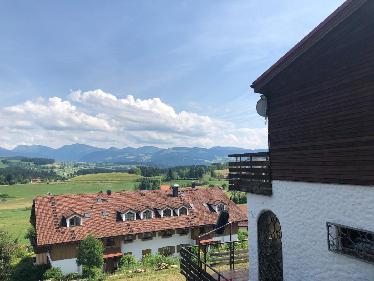 Panoramaapart - Alpzeit Im Westallgaeu Oberreute Bagian luar foto