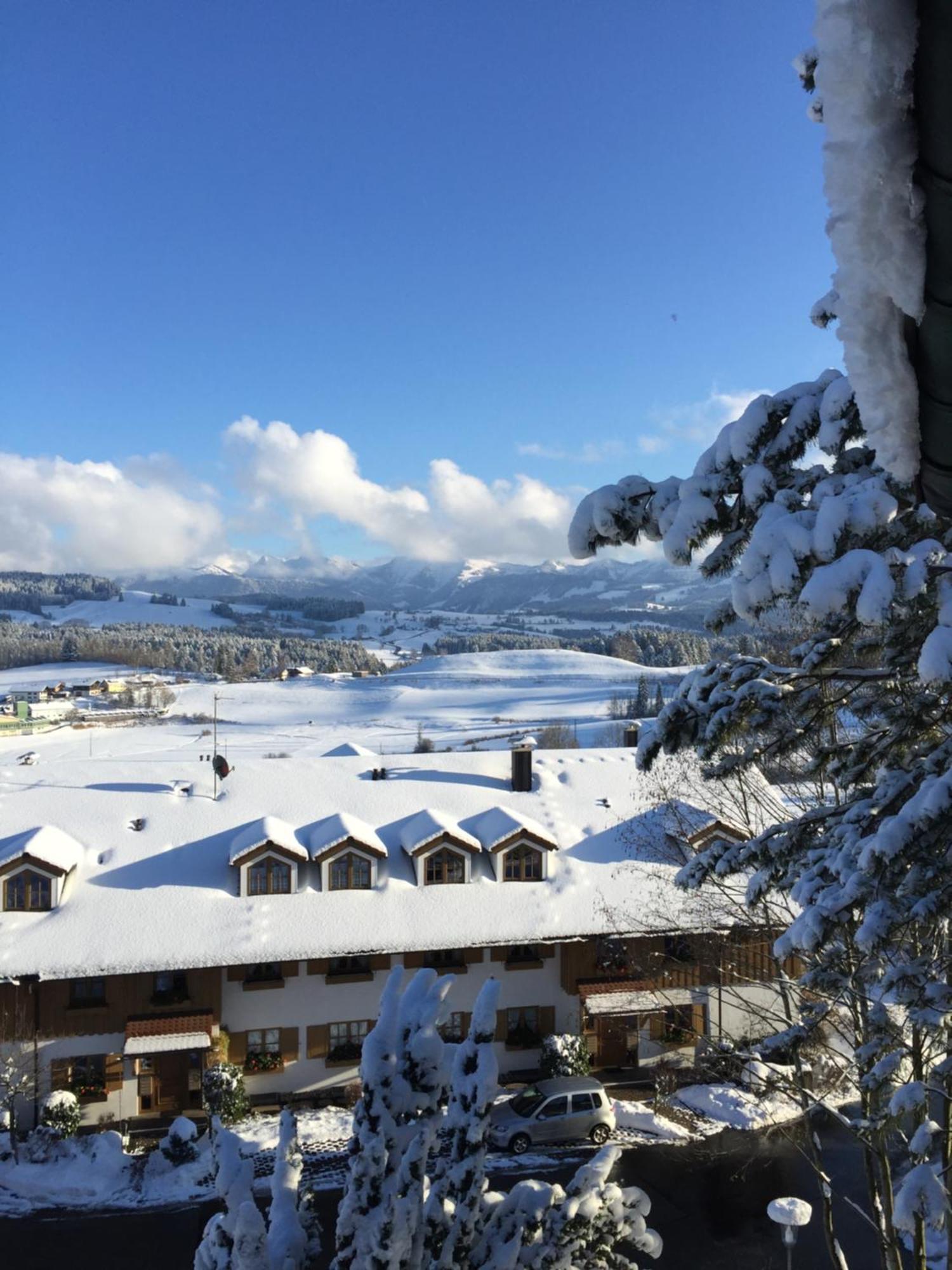 Panoramaapart - Alpzeit Im Westallgaeu Oberreute Bagian luar foto